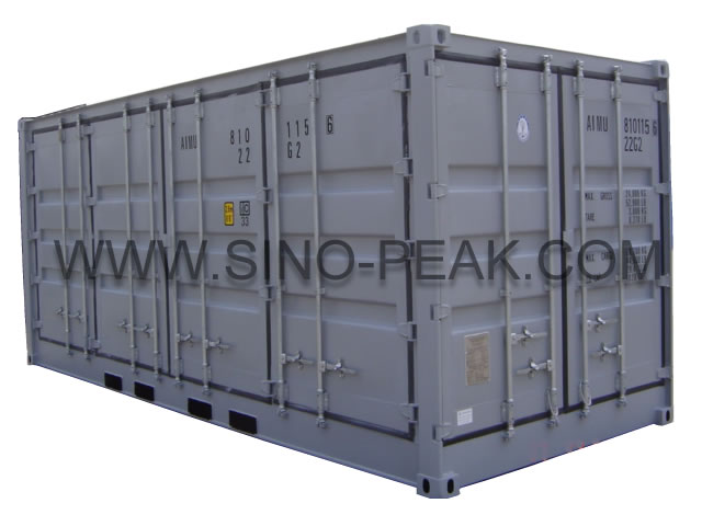 20' Double Door End/Side Opne Door Container